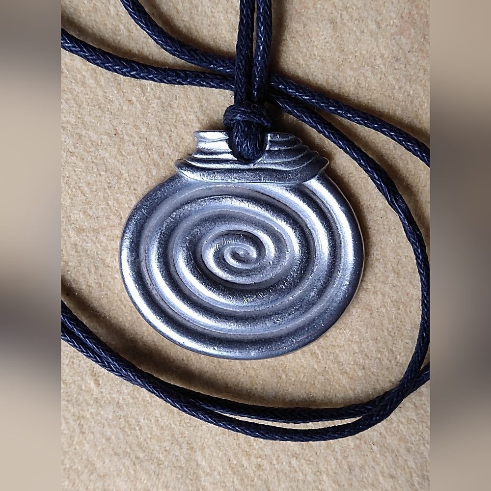 pewter medallion
